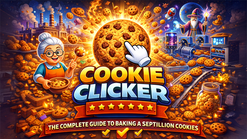 Cookie Clicker: The Complete Guide to Baking a Septillion Cookies