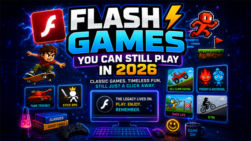 Flash Games You Can Still Play in 2026