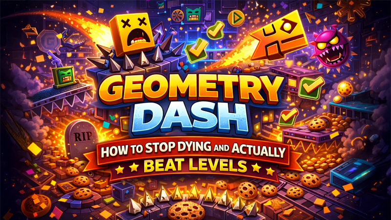 Geometry Dash: How to Stop Dying and Actually Beat Levels