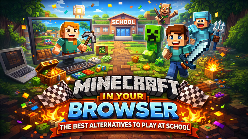 Minecraft in Your Browser: The Best Alternatives to Play at School