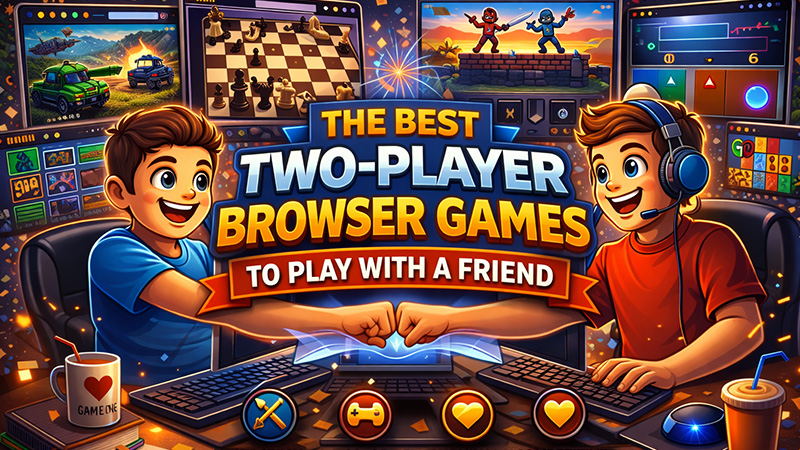 The Best Two-Player Browser Games to Play with a Friend