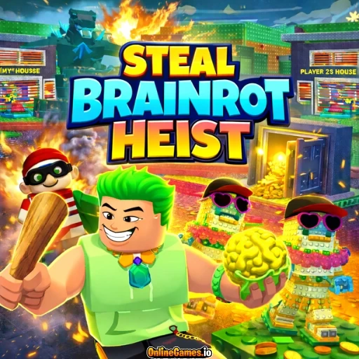 Steal Brainrot Heist unblocked