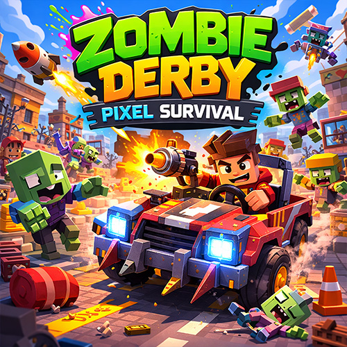 Zombie Derby Pixel Survival